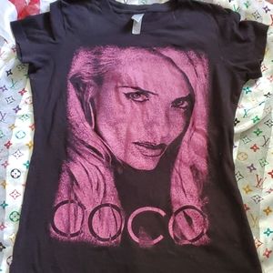 Coco Las Vegas Peepshow Hot Pink Face Tee
